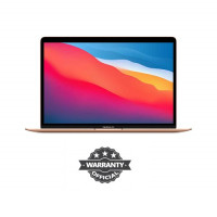 Apple MacBook Air 13.3-Inch Retina Display 8-core Apple M1 chip with 8GB RAM, 256GB SSD (MGND3) Gold